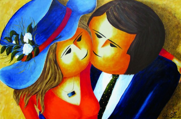 Marc St-Jean - Des mots qui font du bien, 24 x 36 in