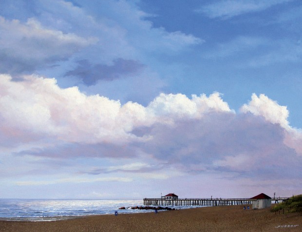 After the Storm, Ocean Grove, N.J., huile, 22 x 28 po.
