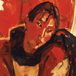 Véronique III , huile, 73 x 60 cm