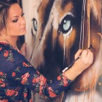 Laurie Marois Facebook comme galerie d’art.