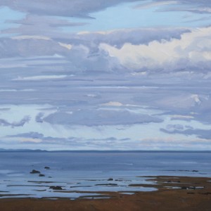 Notre Dame du Portage, huile sur toile, 30 x 40 po