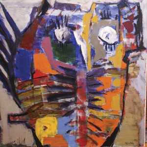 Hibou II , 24 x 24 po