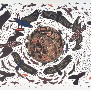 René DeRouin, Mur des Rapaces