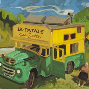 La wéture à patates, 12 x 16 po